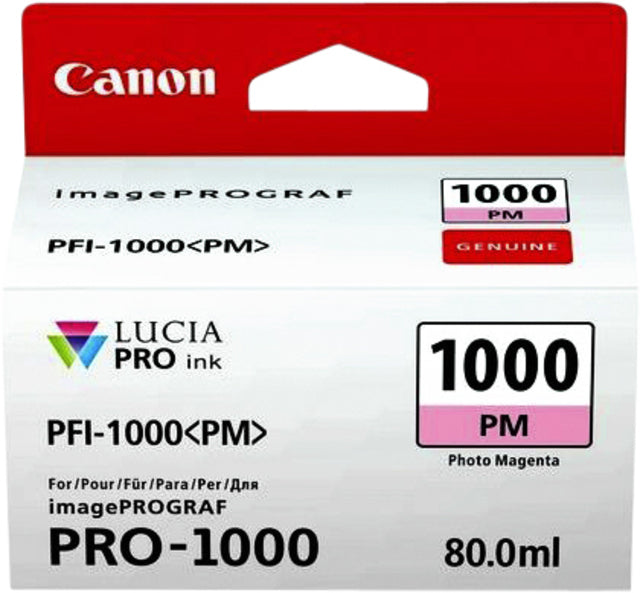 Canon - Cartucho de tinta pfi-1000 foto rojo