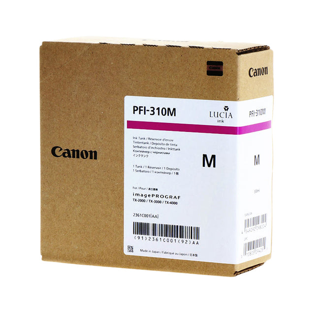 Canon - Inkcartridge Canon PFI -310 rot | 1 Stück