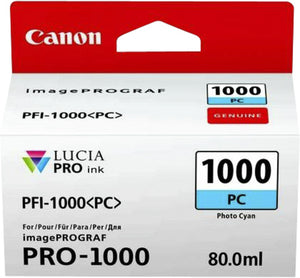 Canon - Cartucho de tinta pfi-1000 foto azul
