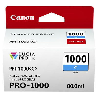 Canon -  Inktcartridge  pfi-1000 blauw