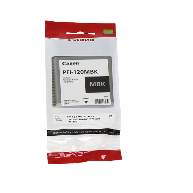 Canon - Cartouche d'encre PFI-120 noir mat