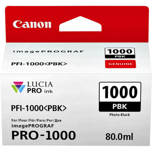 Canon - Cartucho de tinta pfi-1000 foto negro