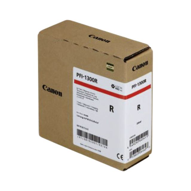 Canon - Inkcartridge Canon PFI -1300 Red | 1 pièce