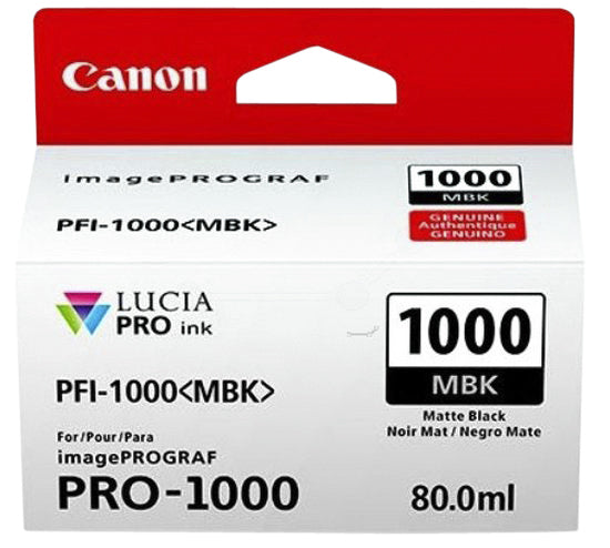 Canon - Tintenpatrone pfi-1000 mattschwarz
