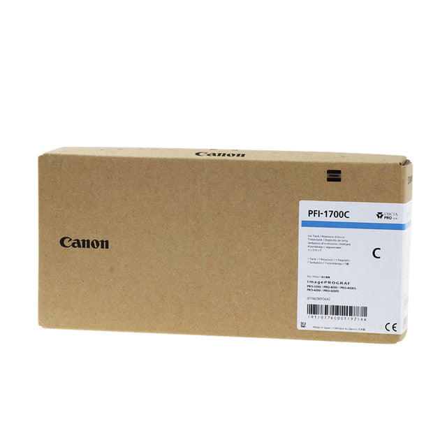 Canon - Inkcartridge Canon Pfi -1700 Blue | 1 pièce