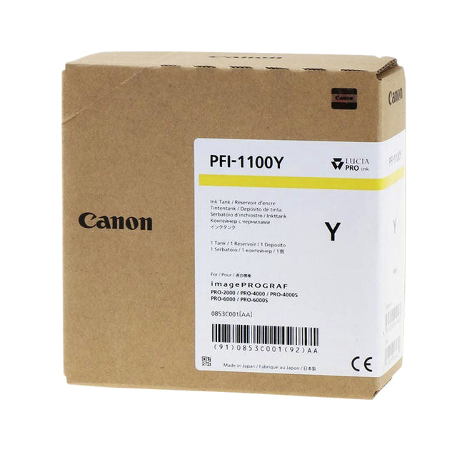 Canon - Inkcartridge Canon PFI -1100 Yellow | 1 Stück