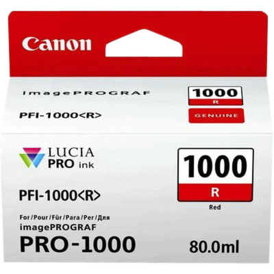 Canon -  Inktcartridge  pfi-1000 rood