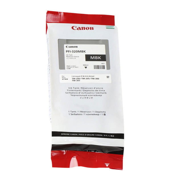 Canon - Cartucho de tinta PFI-320 negro mate