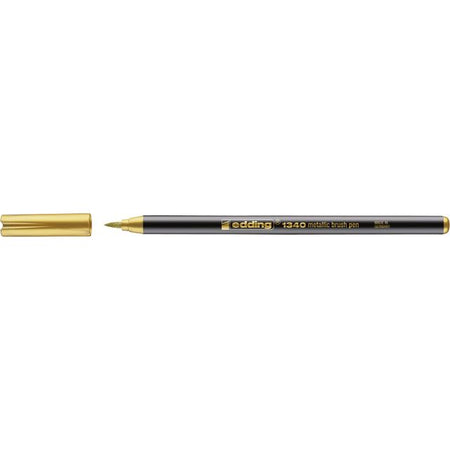 Edding - Brushpen 1340 oro metallizzato | 10 pezzi