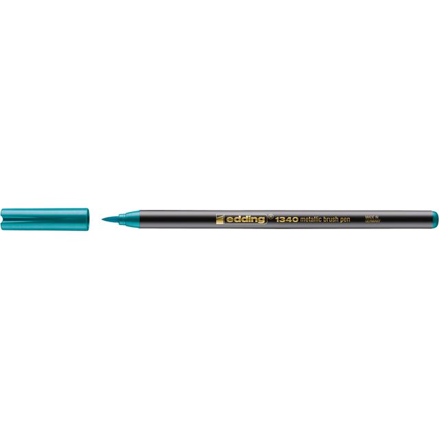 Edding -  Brushpen  1340 metallic groen