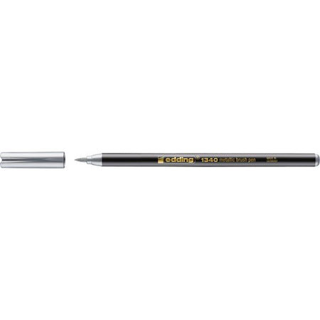Edding - Brushpen 1340 argento metallizzato