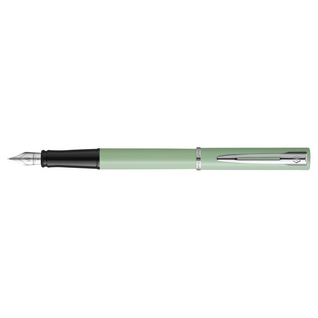 Waterman - Penna stilografica Allure verde pastello CT fine