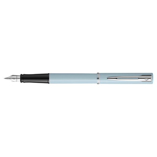 Waterman - Penna stilografica Allure blu pastello CT fine