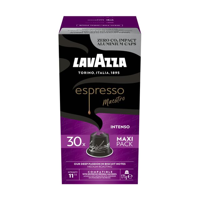 Lavazza - Tasses à café expresso Intenso 30 pièces
