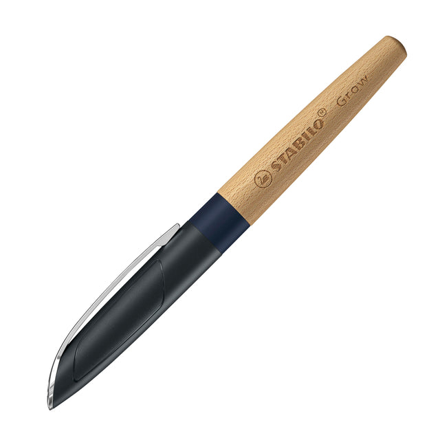 STABILO - Pluma estilográfica Grow medium azul arándano/haya