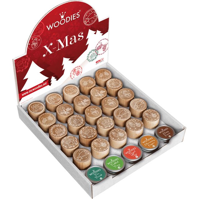 Woodies - Tampons et tampons encreurs Image de Noël