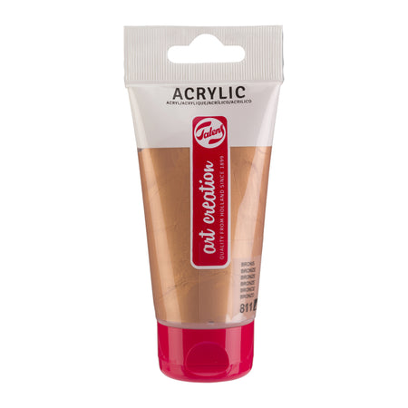 Talens Art Creation – Acrylfarbe Art Creation 811 Bronze Tube mit 75 ml | 3 Stück