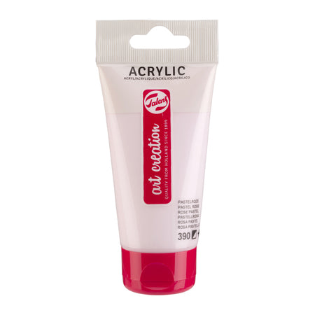 Talens Art Creation – Acrylfarbe Art Creation 390 pastellrosa Tube mit 75 ml | 3 Stück