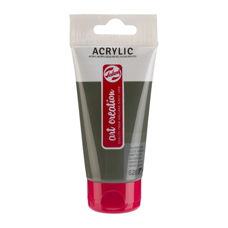 Talens Art Creation – Acrylfarbe Art Creation 620 olivgrün, Tube mit 75 ml