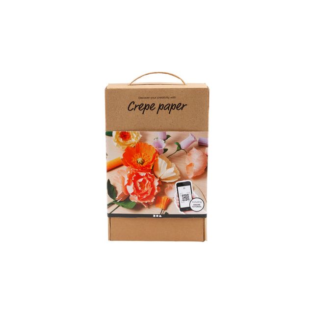 Creotime - Crêpepapier creativ company diy terset bloemen