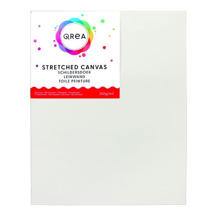 Qrea -  Schildersdoek studio 24x30cm | 10 stuks