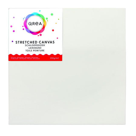 Qrea -  Schildersdoek studio 30x30cm | 10 stuks