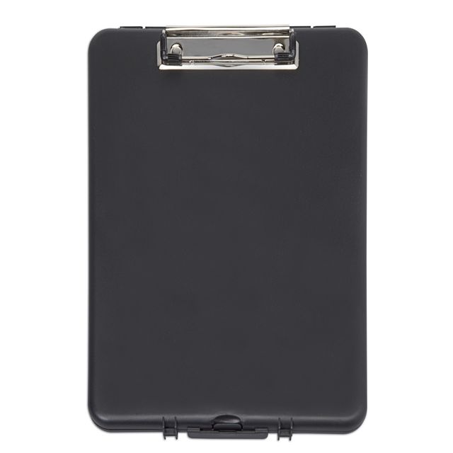 Maul - Clipboard case slim A4 standing with storage compartment top opening PP black
