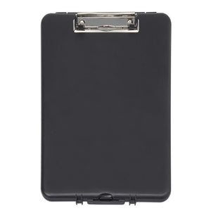 Maul - Clipboard case slim A4 standing with storage compartment top opening PP black