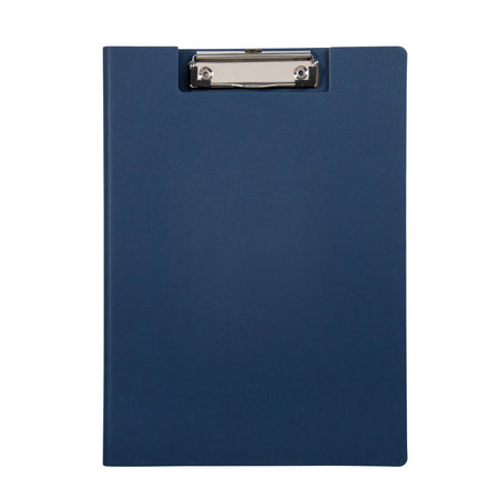 Maul -  Klembordmap balance a4 karton rug 8mm blauw | 12 stuks