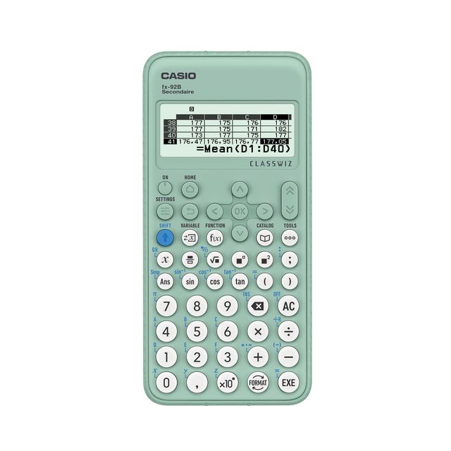 Casio -  Rekenmachine  classwiz fx-92b secondaire