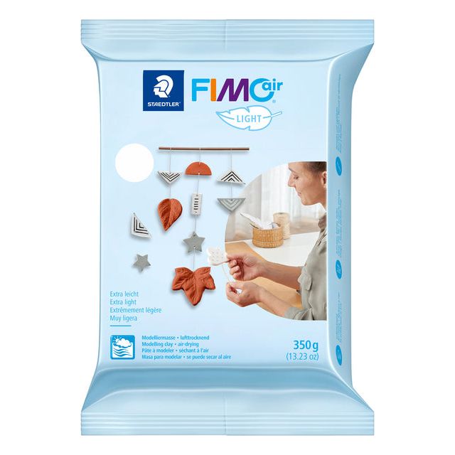 Fimo Staedtler - Montage Ton Fimo Air Light 350 g Weiß | 8 Stücke