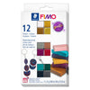 Fimo Staedtler - Clay Fimo effect color pack of 12 sparkling colors
