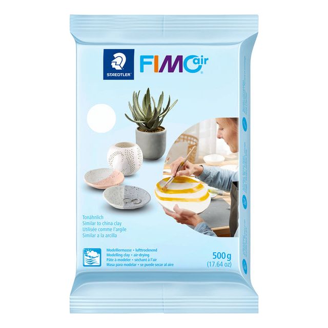 Fimo Staedtler - Mountting Clay Fimo Air 500 G blanc | 1 pièce