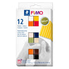 Fimo Staedtler - Clay Fimo soft color pack de 12 colores naturales