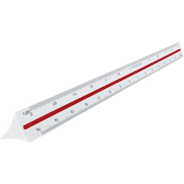 Mapte - Triangulaire Mapted Scale 1: 20TM100 | Blister un 1 morceau