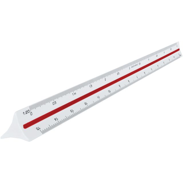 Maped - Scale stick triangular 1:20/25/33,33/50/75/100