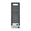 Parker -  Inktpatroon  quink blauwzwart