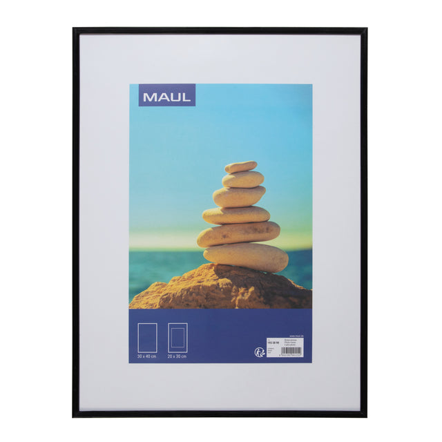 Maul - Frame photo Maul Art 30x40cm en plastique noir | 1 pièce