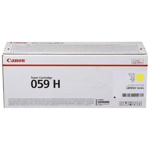 Canon - Tonercartridge canon 059h geel