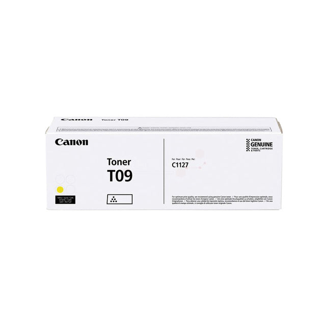 Canon -  Tonercartridge  t09 geel