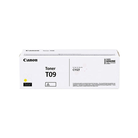 Canon -  Tonercartridge  t09 geel