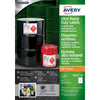 Avery -  Etiket  b4775-50 210x297mm pe wit 50st