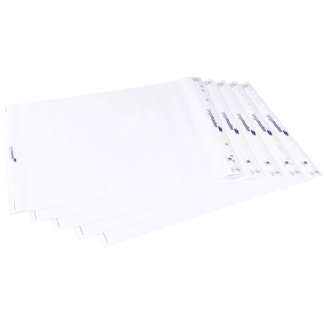 Legamaster - Papelógrafo en blanco 20 hojas 5 piezas