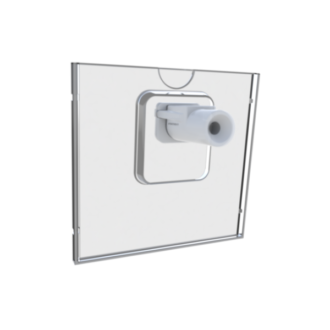 Klika - Porte-cartes stylo frontal 80x80mm sur stylo