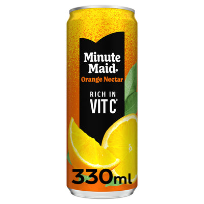 Minute maid -  Frisdrank  orange blik 330ml