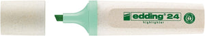 Edding - Textmarker 24 EcoLine Pastellgrün | 10 Stück