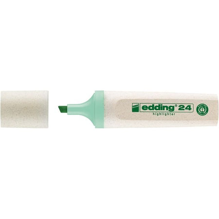 Edding EcoLine -  Markeerstift edding 24 eco 2-5mm pastel groen
