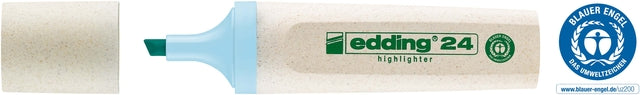 Edding - Markeerstift Ecoline e-24 pastelblauw