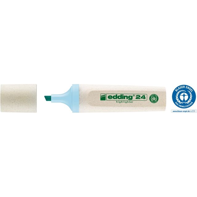 Edding - Evidenziatore 24 EcoLine blu pastello