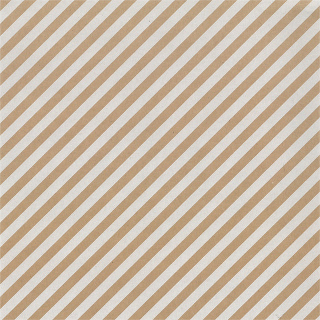 Emballage cadeau spécial - Rôle de l'appareil enveloppe spéciale 200mx30cm Stripe Kraft WT | 1 rôle